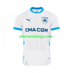 Camisola Olympique de Marseille Homem Equipamento Primeiro 2024-2025 Manga Curta